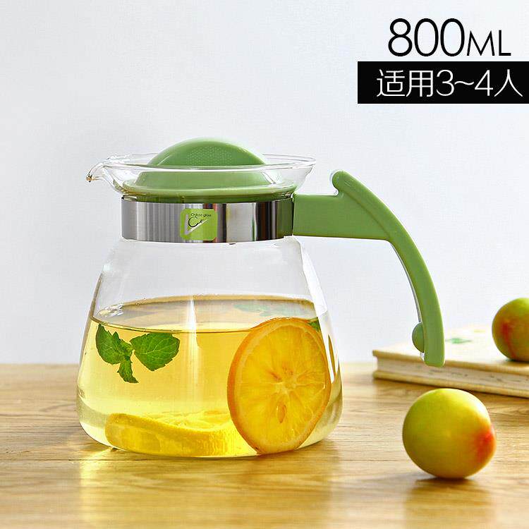 耐热直火壶电陶炉泡茶壶玻璃煮茶壶大容量烧水壶冷水壶绿茶杯