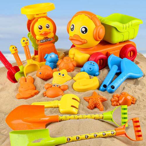 18pcs kids beach toy set play sand ages 310 includes sand