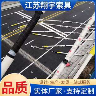 桥梁钢结构施工人行道天桥跨街钢结构拉索高速公路钢结构桥梁缆索
