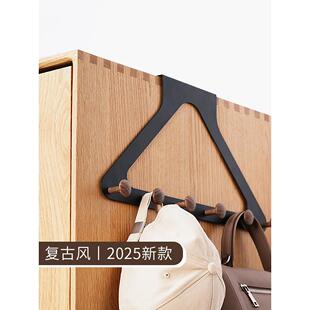 家旭衣柜挂钩门後挂衣架外侧面挂架置物架柜顶柜子侧边挂衣钩收纳