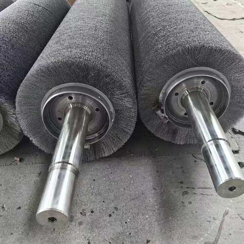 厂家直供钢丝辊不锈钢丝钢丝刷辊除锈打磨钢丝辊工业机械抛光辊刷