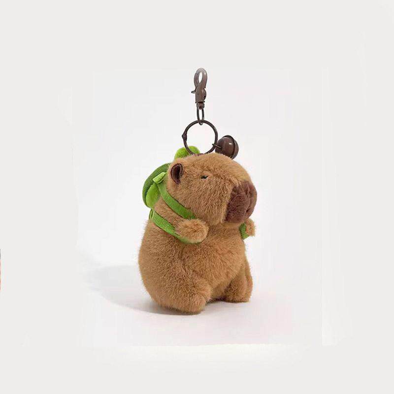 Capybara Plush Keychain Cute Bag Pendant Creatuve Fluffty An