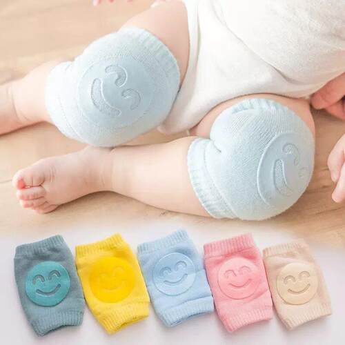 Pair Toddler Crawling Knee Pads Non-Slip Phthalate-Free