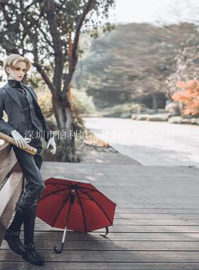 透明雨伞女折叠生如夏花白色女神网红伞森系创意学生全自动透明伞