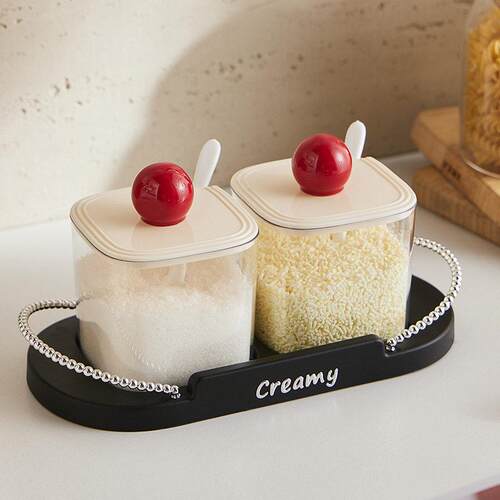 多巴胺调料盒厨房家用端调味品多功能盐味精佐料组合收纳盒