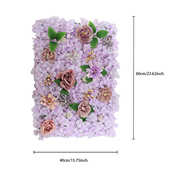 仿真玫瑰花商场橱窗门店装 仿真花排 花墙婚庆背景 饰绣球绢布假花