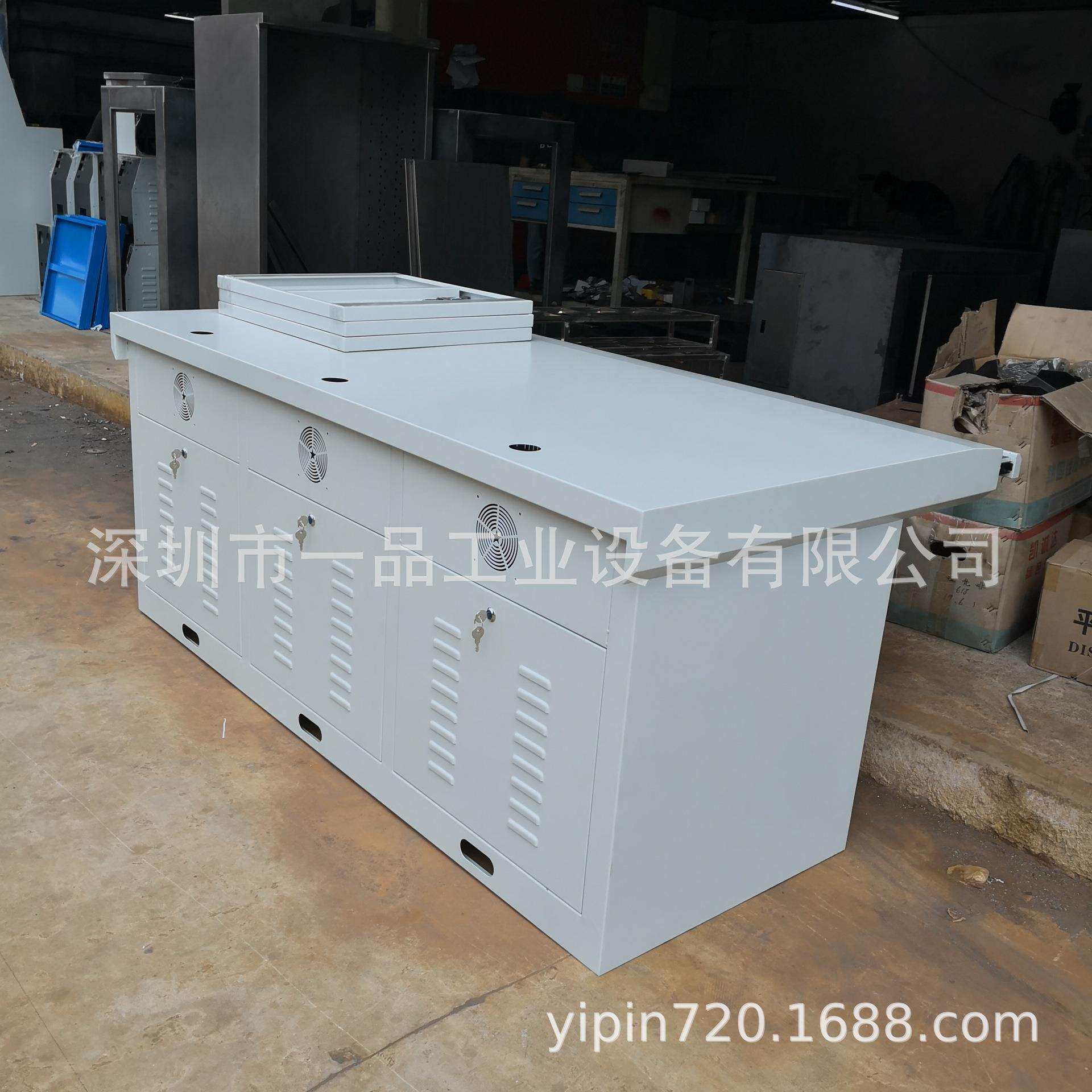 三联监控电脑柜监控室主机柜【加厚型网络机柜】 钣金机箱机柜