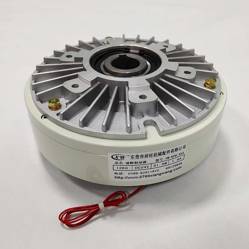 厂家直批包装机械配件空心轴式磁粉张力控制器内旋转磁粉离合器