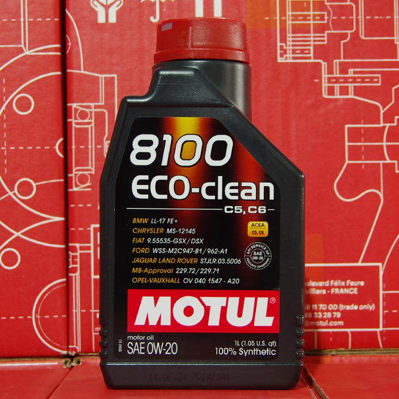 摩特 8100 ECO-CLEAN 0W-20 C5/C6 1L 国6B级 进口酯类全合成机油
