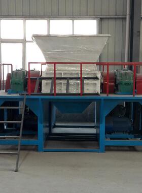 工业用双轴撕碎机废旧钢管撕碎机废旧家具破碎机型号1900