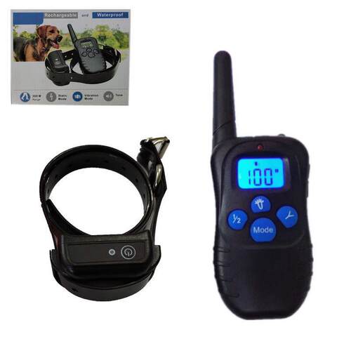 宠物训狗器止吠器充电防水训练器蓝屏蓝按键