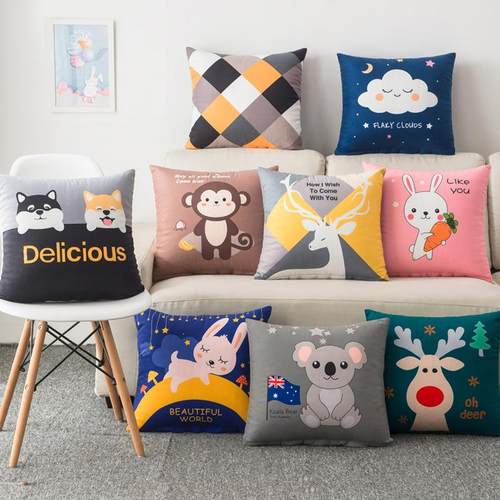 学床生宿舍垫护腰抱枕沙发客厅靠枕午办睡靠DF080背垫汽车用头背