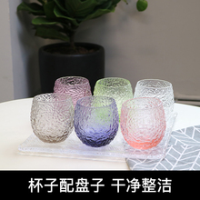 意大利ivv进口玻璃水壶水具餐桌水杯套装简约牛奶果汁杯子托盘