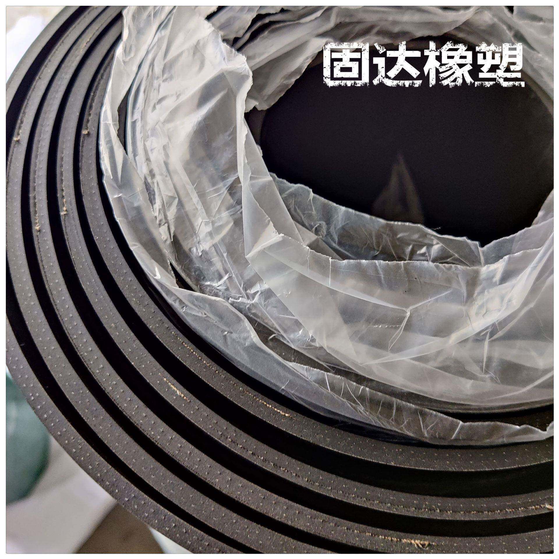 生产厂家夹布胶皮夹EP布胶垫夹金属网橡胶板