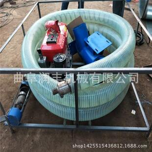 随车移动PVC软管吸粮机 小麦菜籽抽粮机 软管吸粮机视频