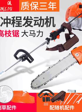 顺流多功能高枝绿篱机摘果剪高枝剪果树摇雪机采摘机