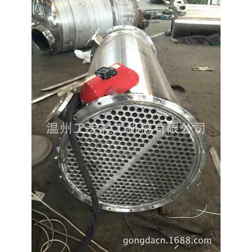 不锈钢列管冷凝器冷却器高效节能风冷冷却器列管式换