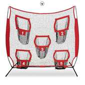 橄榄球足球投掷网练习网室内外便携式 投球训练网练习网厂家供应