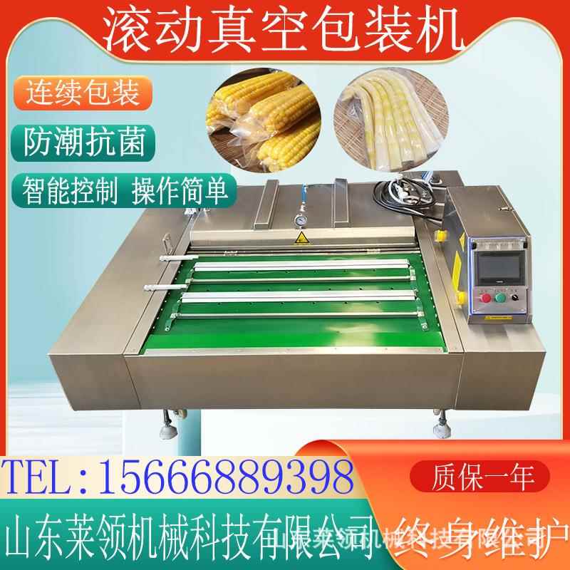 全自动连续式真空包装机肉制品密封真空包装设备腊肠真空封口机