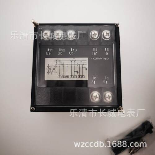 长城电表厂F96-WB 100KW 150/5 400V 三相有功功率表 船用表