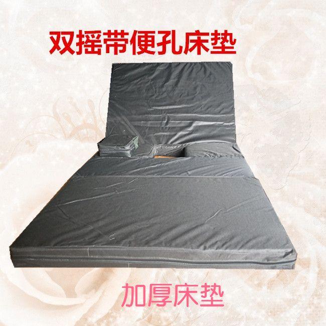 医疗用防褥疮棕垫 90*190CM双摇防水绿帆布床垫
