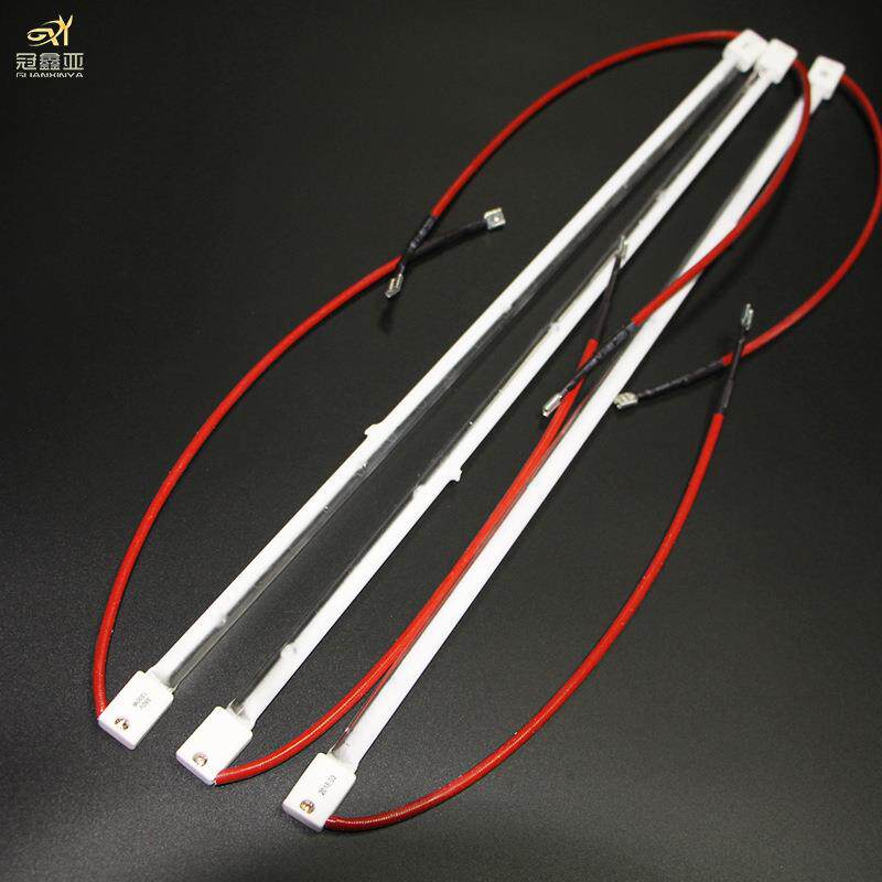 红外线加热灯 1.3KW790MM烤箱炉加热灯管 红外线半镀白真空电热管