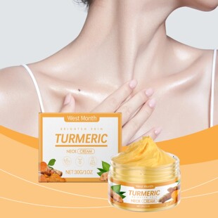 Neck Cream WEST and Turmeric moisturizing nourishi MONTH