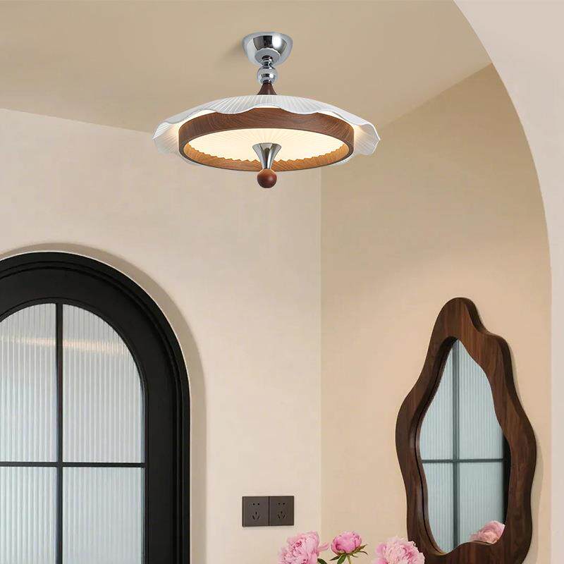 法式中古卧室吸顶灯创意餐厅吊灯高级浪漫花朵餐厅书房吸吊两用灯