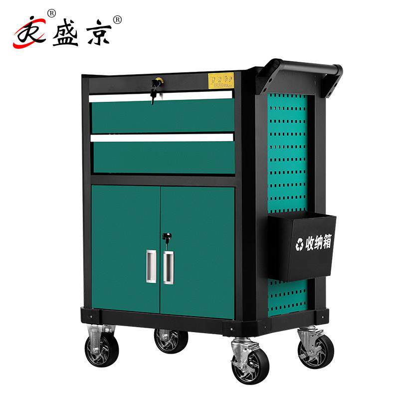 汽车维修工具车小推车工具箱全套工具多功能抽屉式推车重型工具柜