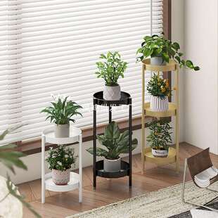 铁艺花架子客厅落地式 绿萝花架置物架阳台盆栽多肉花盆托架架子