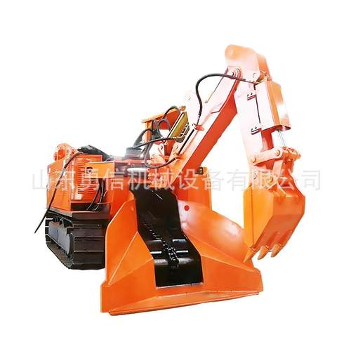 矿用扒渣机 隧道巷道耙装机井防爆轮式刮板耙渣机 防爆扒渣机