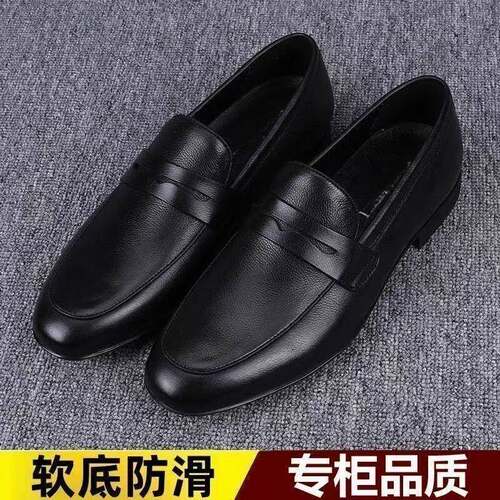 拓竹法国进口高端男鞋软底软面飞行员皮鞋男士休闲时尚透气单鞋子