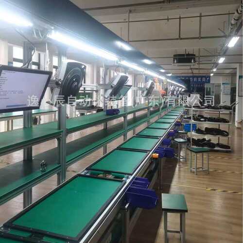 户外观光车电池流水线检测线2.5倍板链式动力传送倍速链工装板输