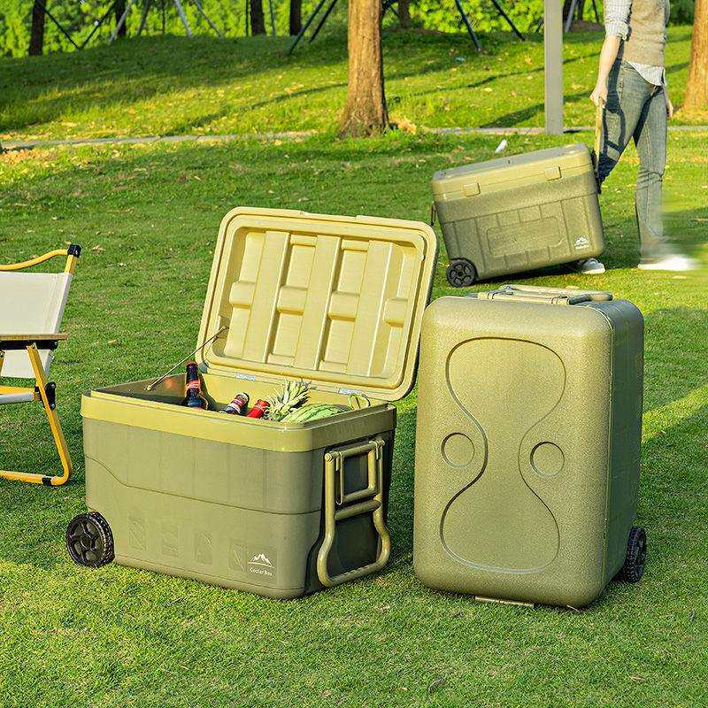 保温冷藏箱商用摆摊保鲜户外野餐手提便捷家用大容量冰袋保温桶无