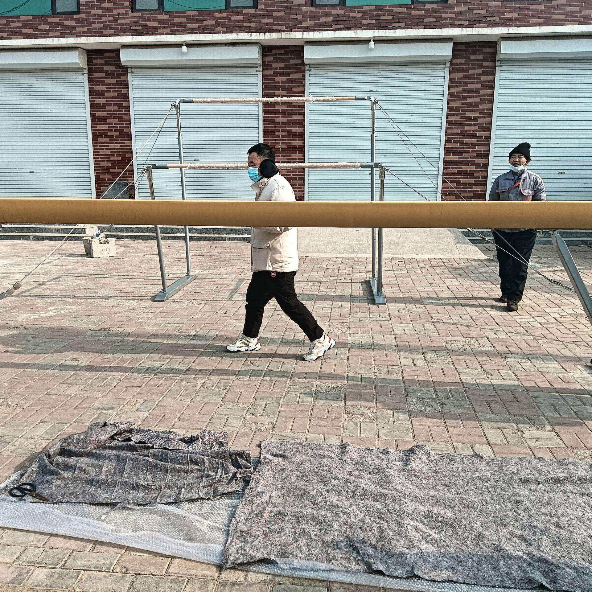 户外健身器材平衡木体操专用平衡木感统训练独木桥运动健身路径