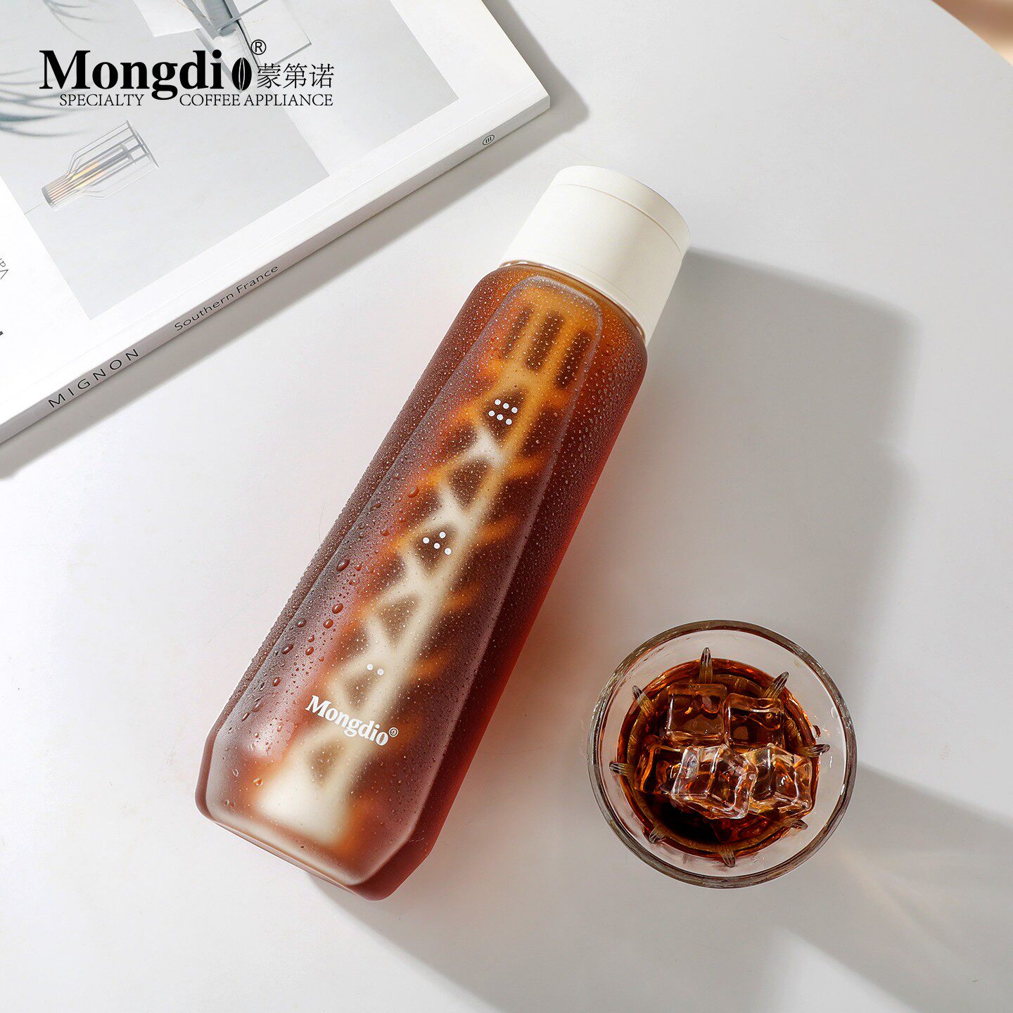 Mongdio冷萃壶大容量家用玻璃咖啡壶冷泡萃取壶便携冷萃瓶冰滴壶