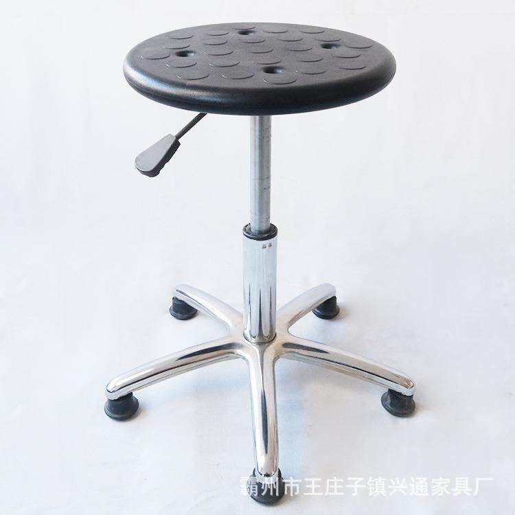 验实室凳子螺可调节高度旋室升降实验椅子D-133工厂车间圆凳