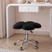 化妆凳家用女生卧室可旋转化妆台凳子网红轻奢高级感美甲化妆椅子