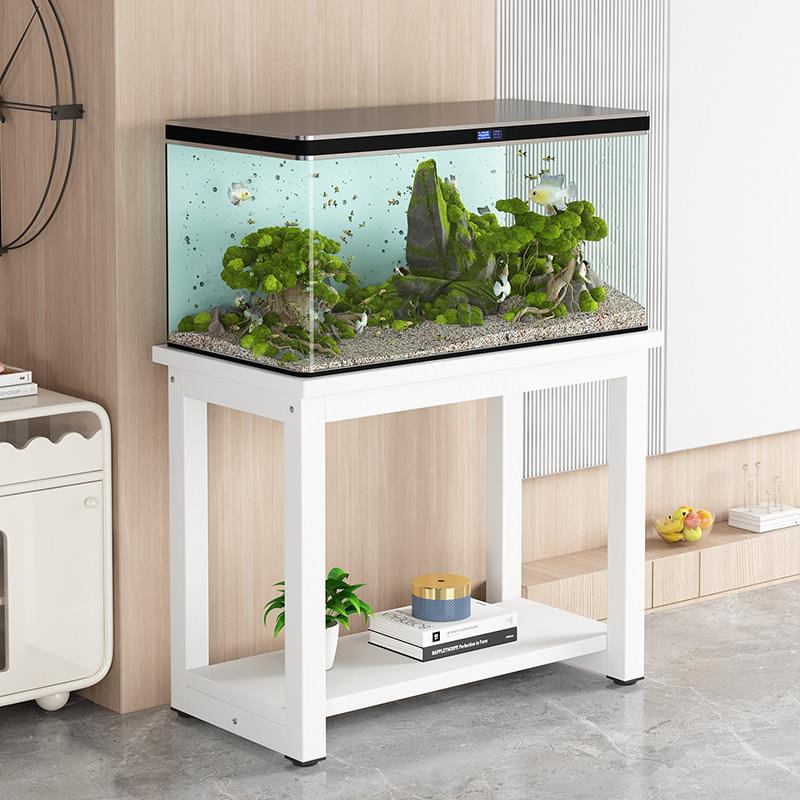 鱼缸架家用铁艺鱼缸底座金属架子承重置物架鱼缸底架水族箱鱼缸柜