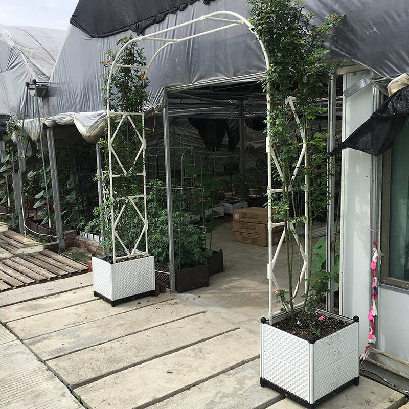 种植箱pp塑料花盆家庭屋顶菜园种菜户外阳台长方形加厚蔬菜菜盆