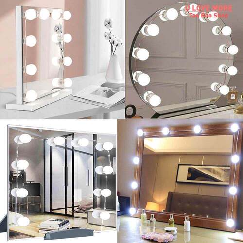 LED Make up Mirror Light uls US Hollywood Vanity Makeup M