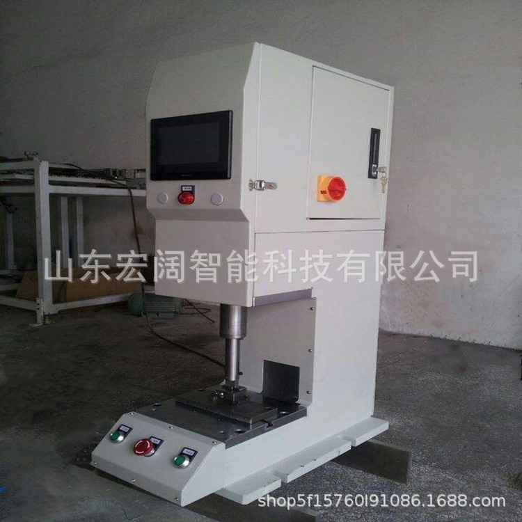 0吨单臂液压机精密压力3机1液0吨台式轴承过盈配合宏阔压机全自动