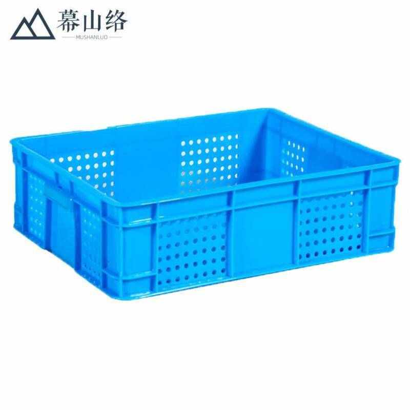 幕山络塑料周转筐快递物流分拣筐水果蔬菜收纳筐380*305*115mm仓