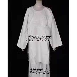 新款红万圣囚服李玉和白色血衣服装民国演节出服李刑场囚衣奶奶灯