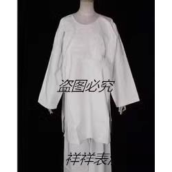 新款红万圣囚服李玉和白色血衣服装民国演节出服李刑场囚衣奶奶灯