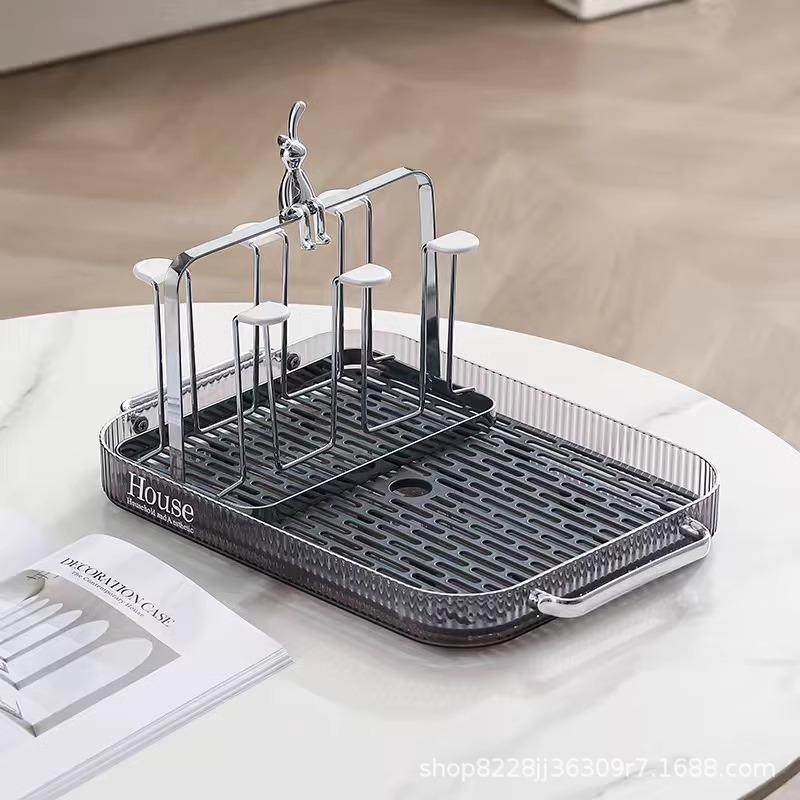 创意水杯支架茶杯架子茶具收纳家用挂放杯子的托盘沥水玻璃置物架,餐饮具,酒架,淘宝优惠券,粉丝福利购,淘宝优惠卷