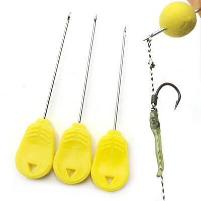 3pcs Carp Fishing Tools Fishing Bait Needles Splicing Boilie