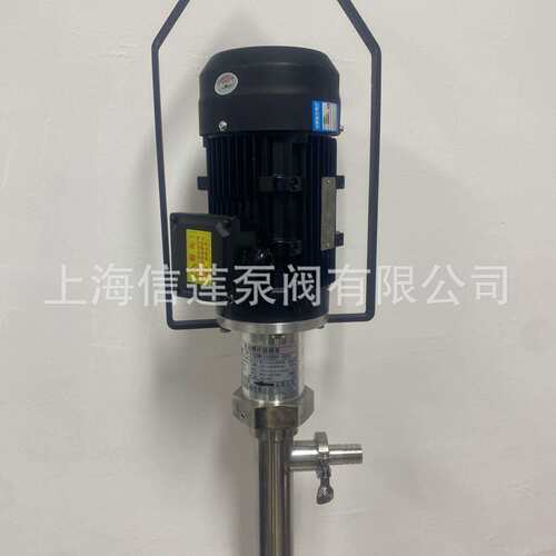 供应HP-1100W+500HV-1200高粘度插桶泵螺杆式插桶泵输胶糖浆泵