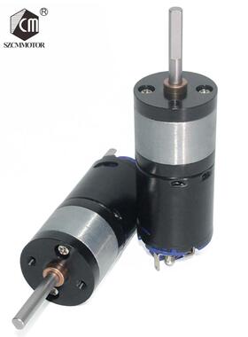 Cmhp25-370直流大扭矩大功率减速电机黑皮减速电机智能汽车电机