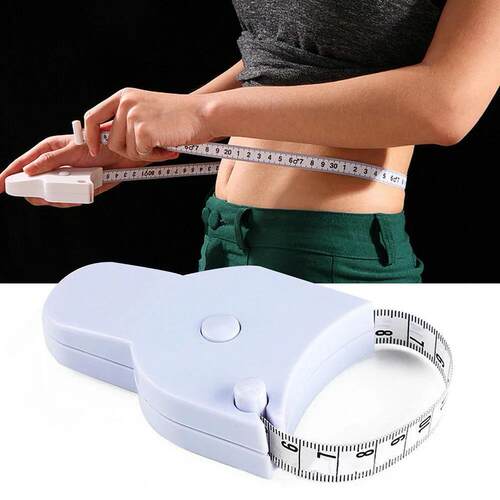 Measuring tape for three body measurements: fitness measurin